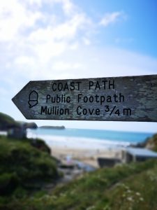 South West Coast Path Sign