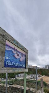 Tolcarne Beach Village Sign