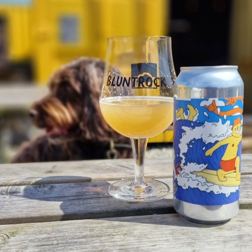 Bluntrock Brewery - Dog with Beer